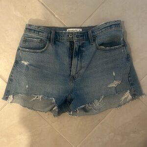 Abercrombie and Fitch Curve Love High Rise Mom Short